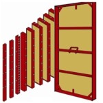 Wall form diagram